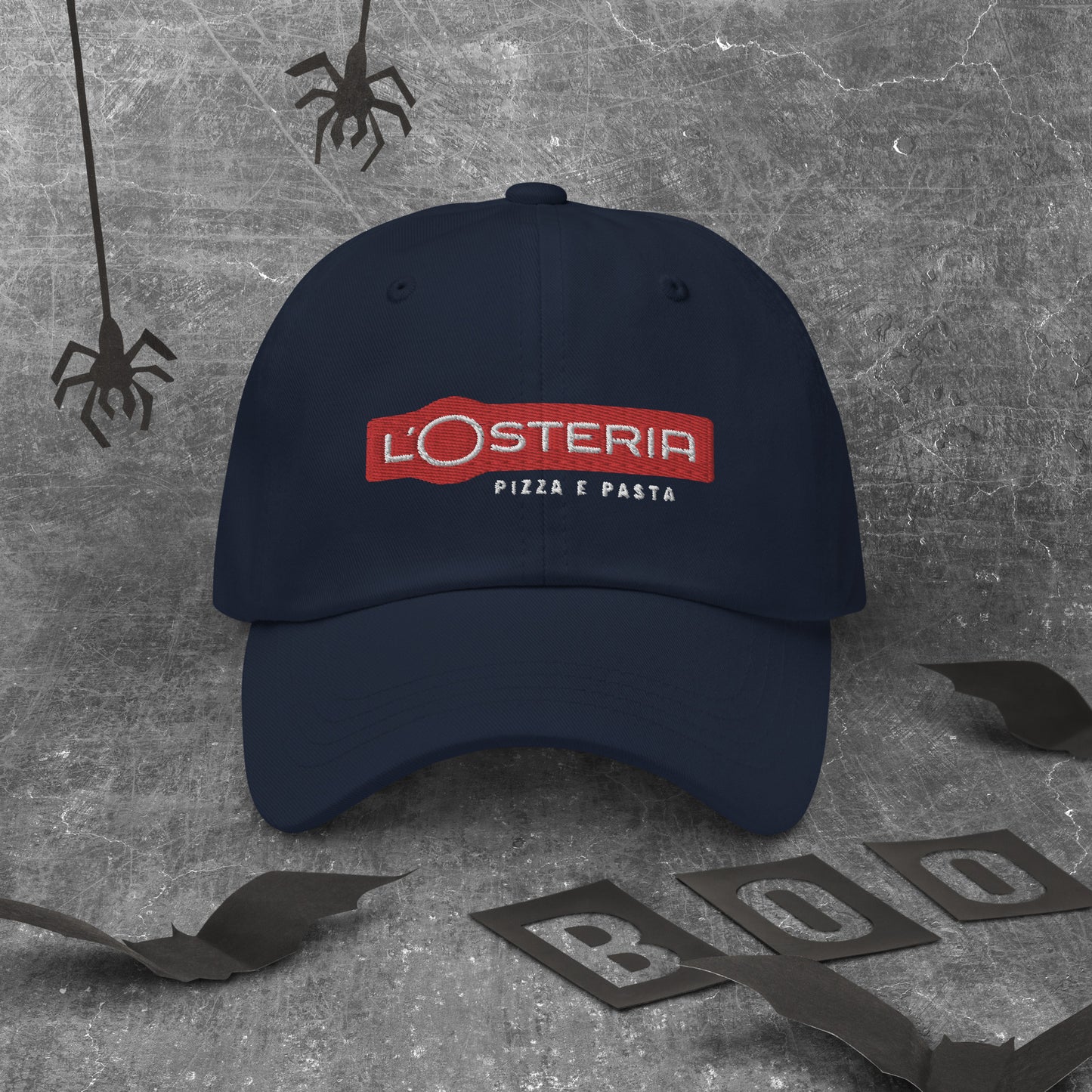 Losteria Black & Navy Blue Dad hat