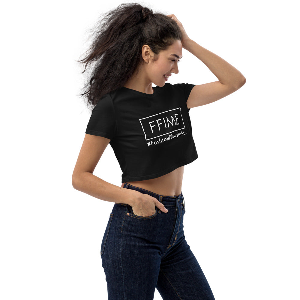 FashionFlowsInMe Organic Crop Top