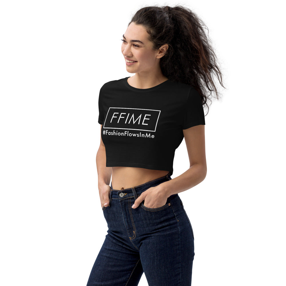 FashionFlowsInMe Organic Crop Top