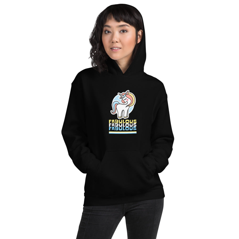 Fabulous Unicorn Unisex Hoodie