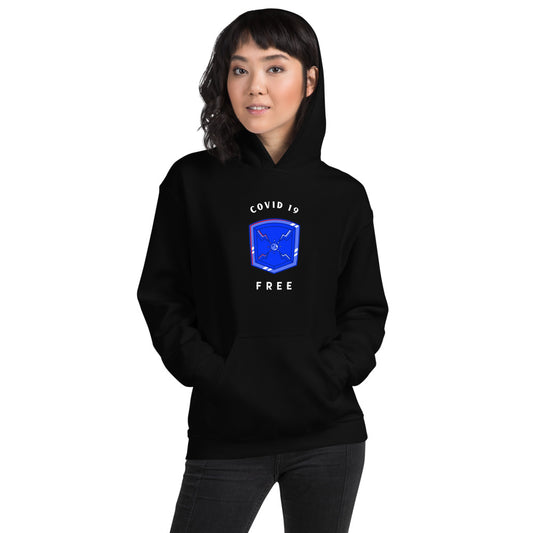 Covid 19 Free Unisex Hoodie