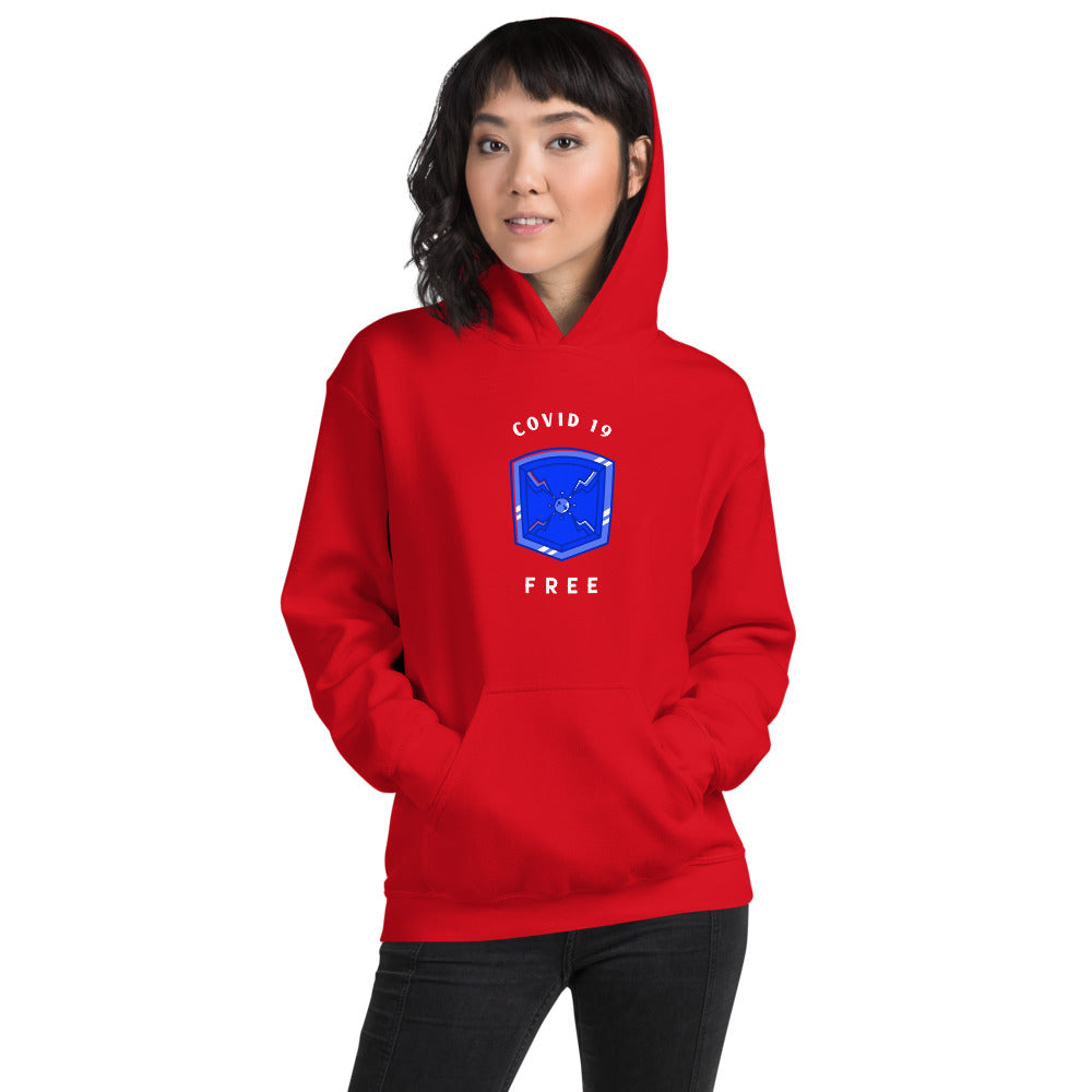 Covid 19 Free Unisex Hoodie