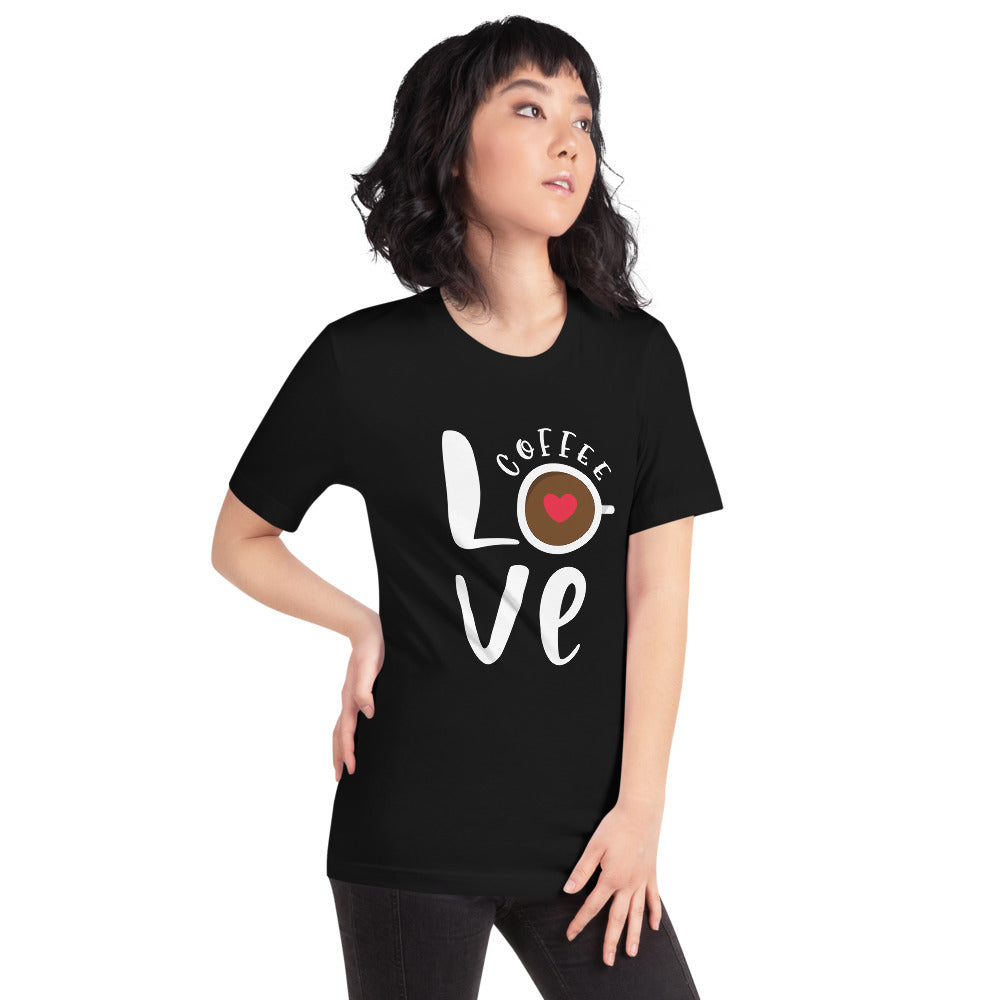 Couple Coffee Love Short-Sleeve Unisex T-Shirt